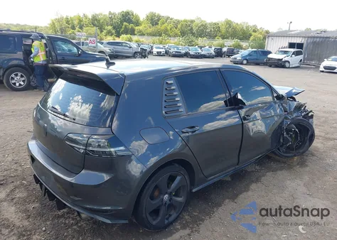 2015 Volkswagen Golf Gti 2.0T Se 4-Door из США, поврежденный, VIN 3VW4T7AU2FM009644